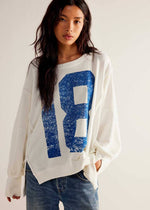 Graphic Camden Pullover - Ivory Combo