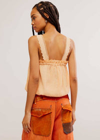 Because Of You Tank - Peach