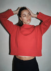 The Asher Sweater - Cherry Red