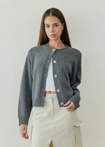 The Lucy Cardigan - Dark Grey