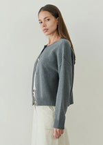 The Lucy Cardigan - Dark Grey