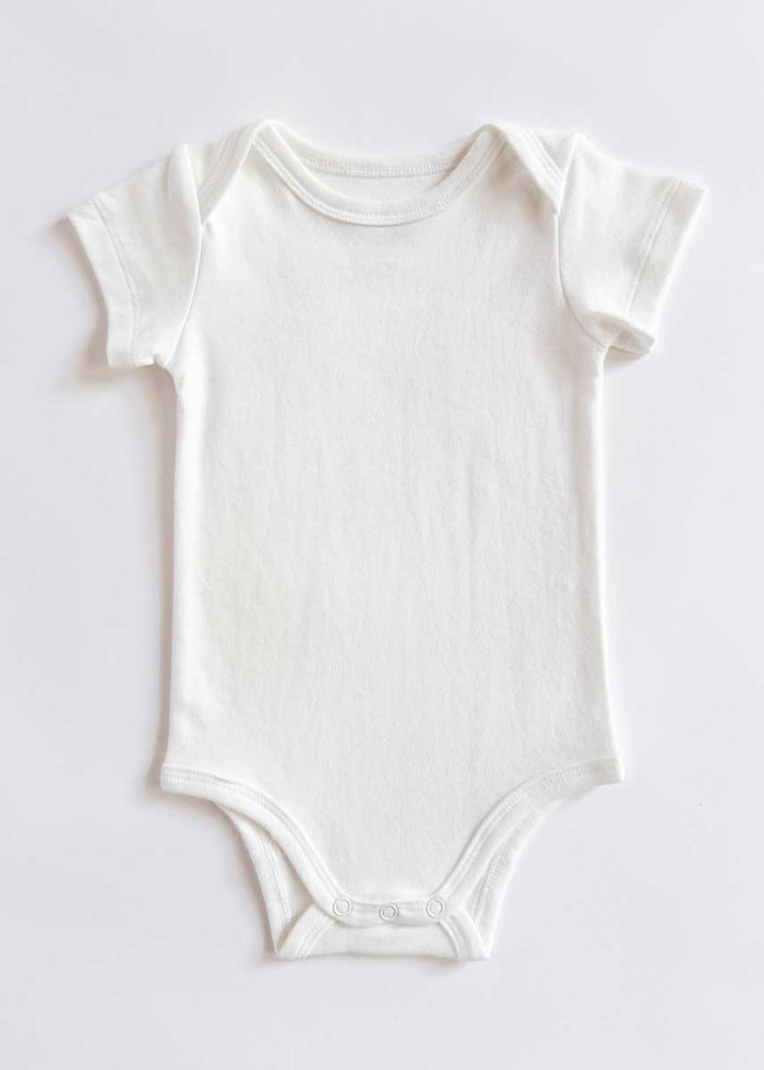 Custom Embroidered Onesie  - White