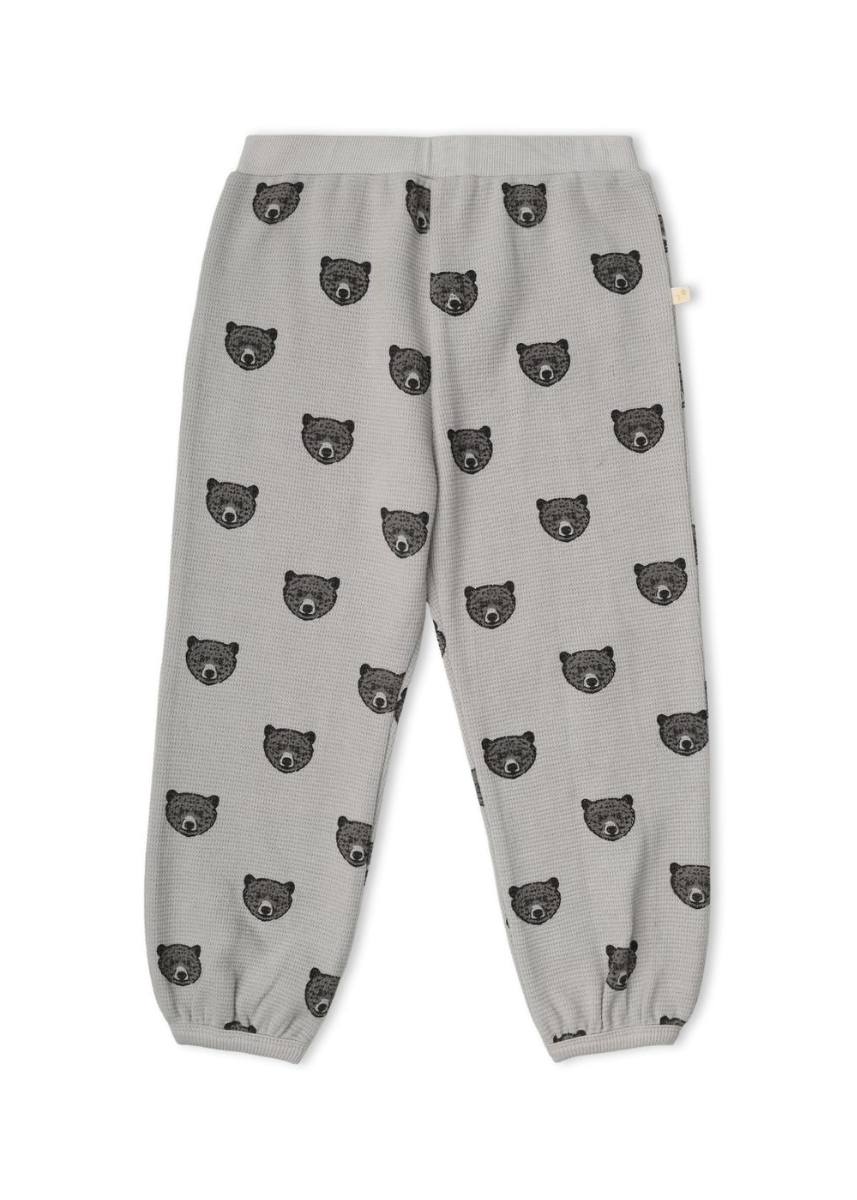 Organic Tee & Pant Slouch Set - Woodland Bear
