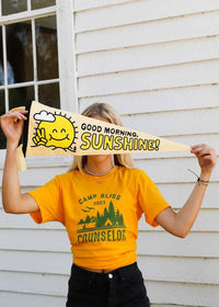 Good Morning Sunshine Pennant - Kelle Hampton x Oxford Pennant