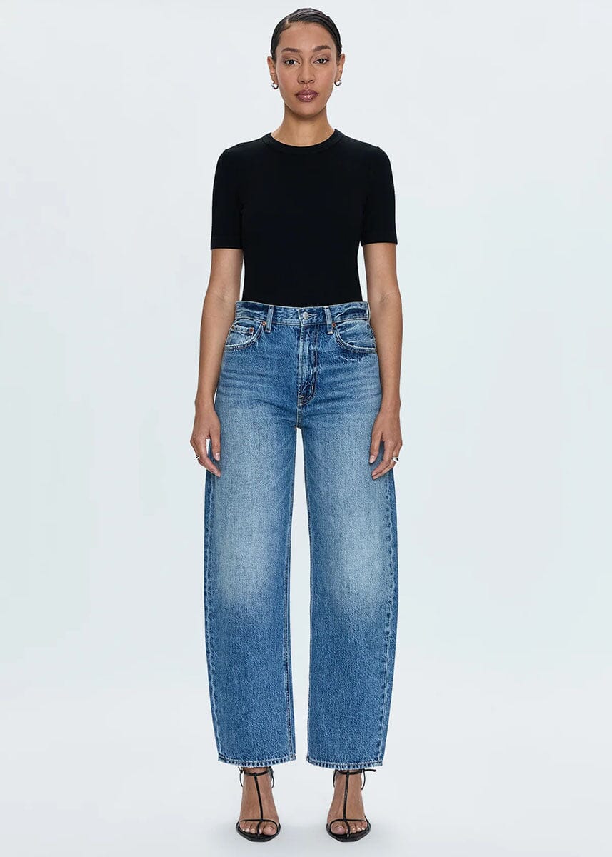 Wes High Rise Bowed Straight - Spectacle