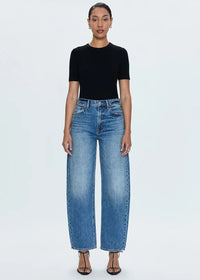 Wes High Rise Bowed Straight - Spectacle