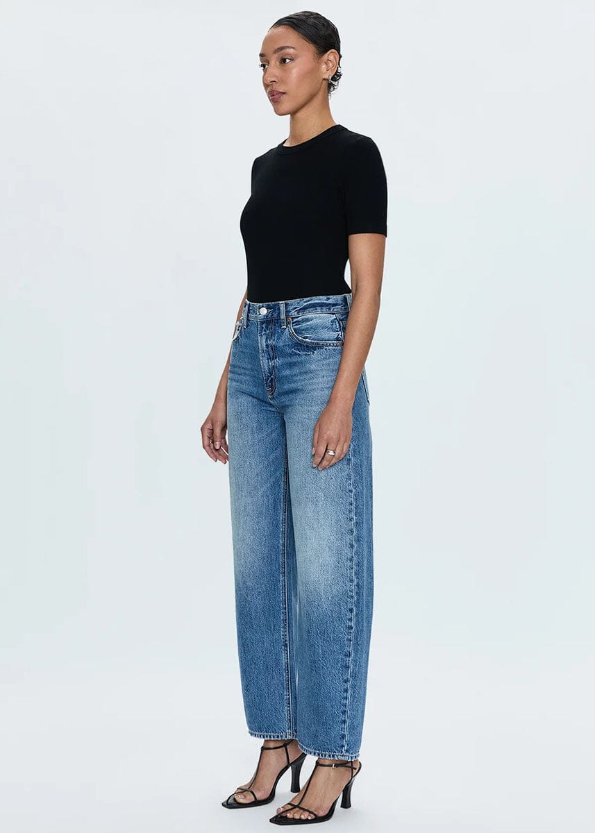 Wes High Rise Bowed Straight - Spectacle