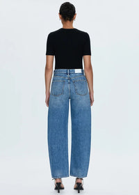 Wes High Rise Bowed Straight - Spectacle