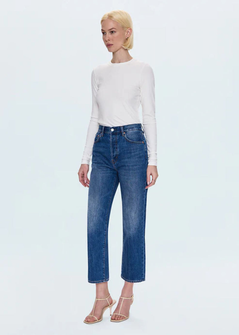 Cassie Super High Rise Straight Crop - Fairview