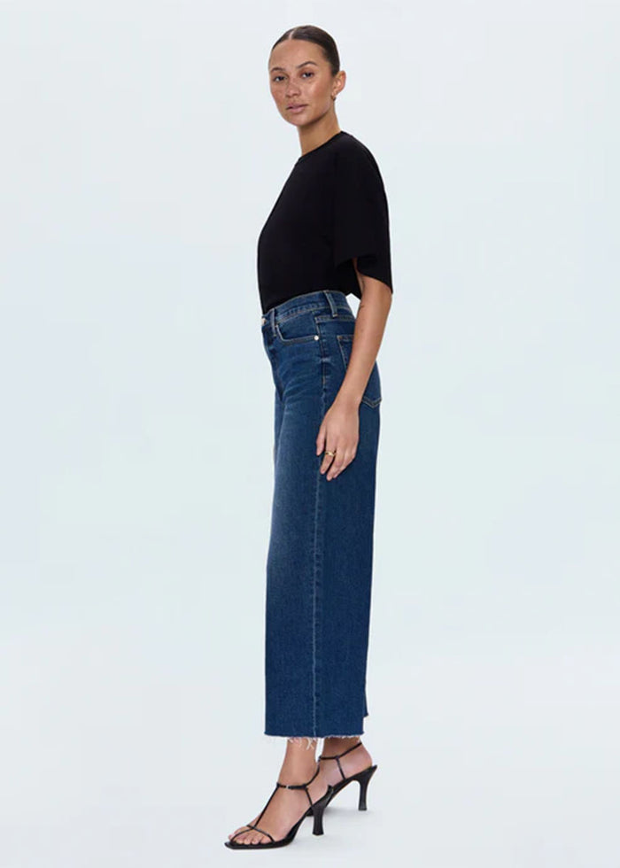 Lana Cropped High-Rise Ultra Wide Leg Jean - Broadway