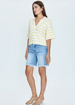 Marlow Polo - Dandelion Stripe