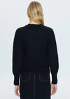 Colette Puff Sleeve Sweater - Noir