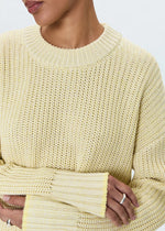 Tina Crewneck Sweater - Soft Yellow