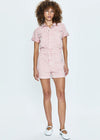 Campbell Romper - Rose Quartz