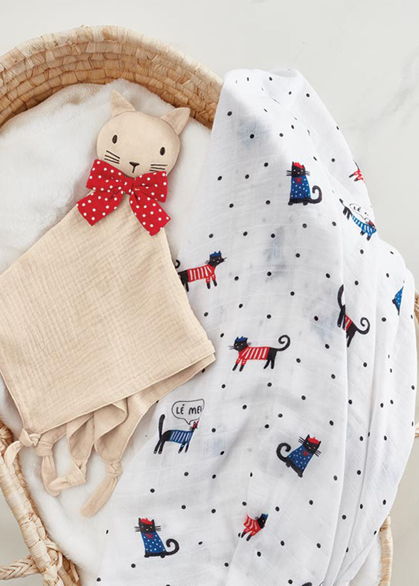 Swaddle Blanket - Le Meow Cats