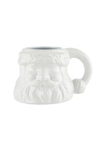 Santa Face Mug - White