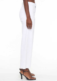 Penny High Rise Wide Leg Crop - Blizzard