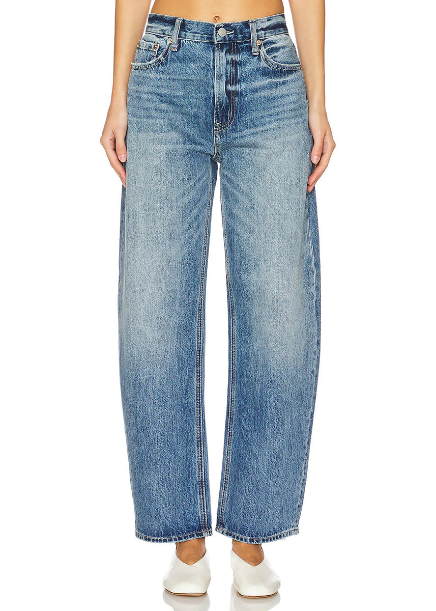 Wes High Rise Barrel - Gaze