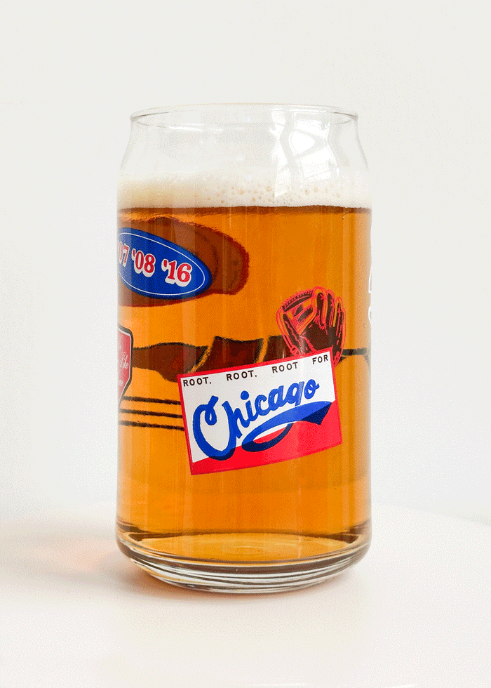 Chicago Patches Can Glass