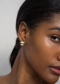 Penn Gemstone Hoops - Olive