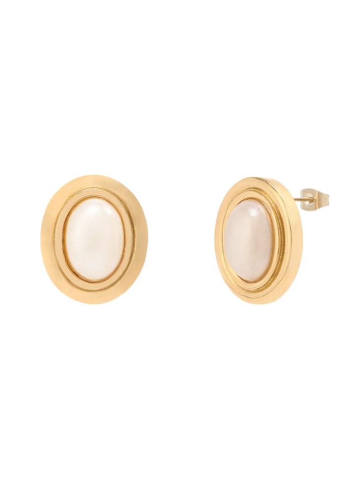 Perla Earrings - Gold