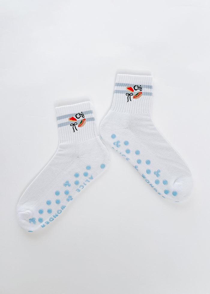 Chi Forever Crew Pilates Sock