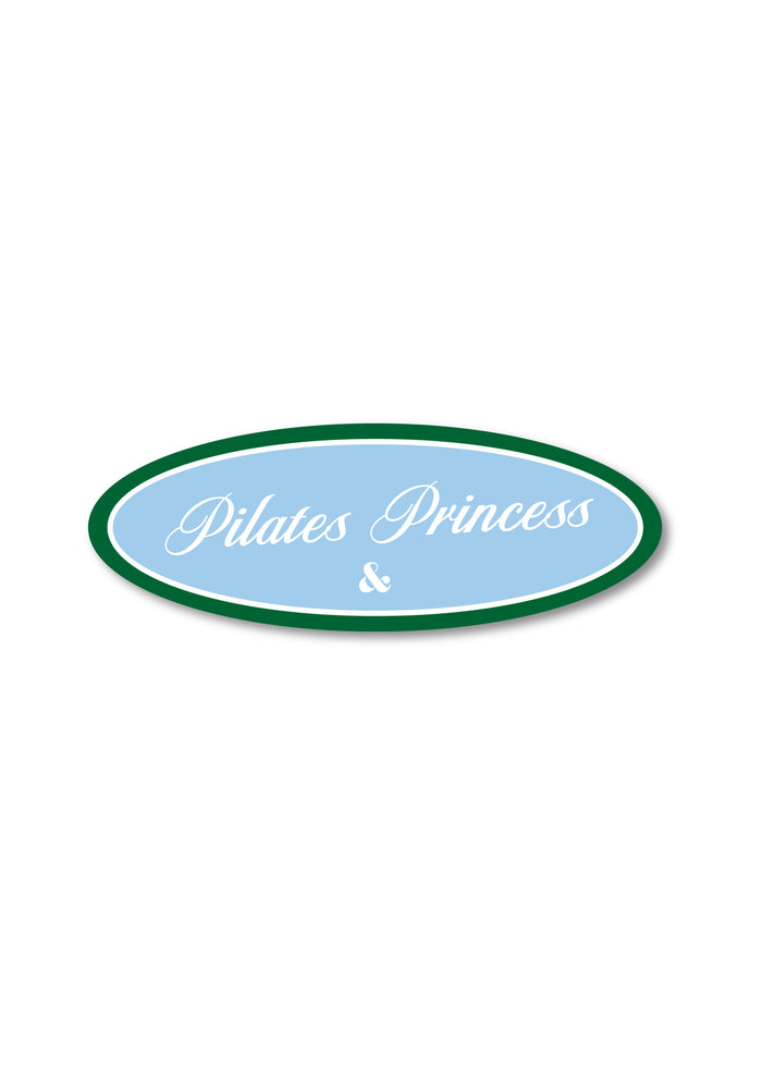 Pilates Princess Sticker