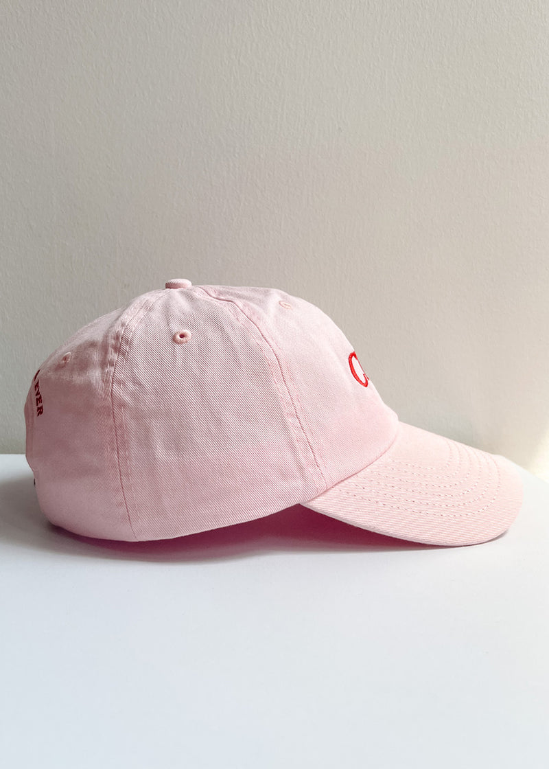 Chicago. Dad Hat - Pink & Red