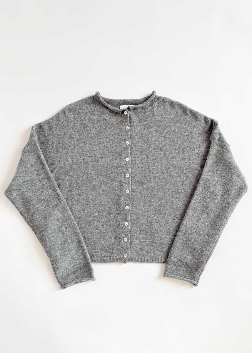 Piper Cardigan - Heather Grey