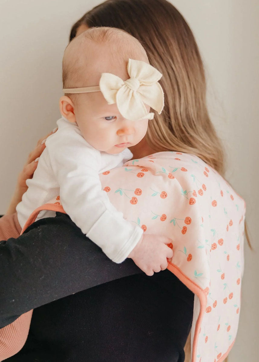 Cheery Burp Cloth Set - 3-Pack