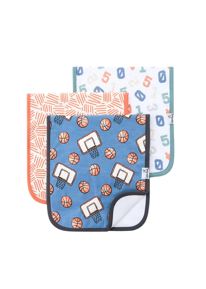 Dunk Burp Cloth Set - 3-Pack
