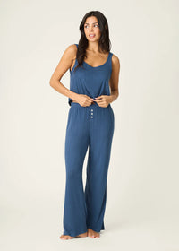 Pointelle Essentials Pant - Deep Sea