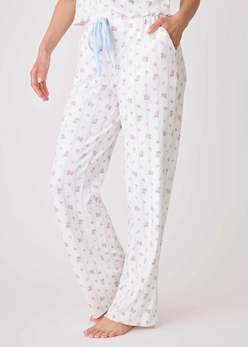 Crazy In Love Pajama Pant - Ivory