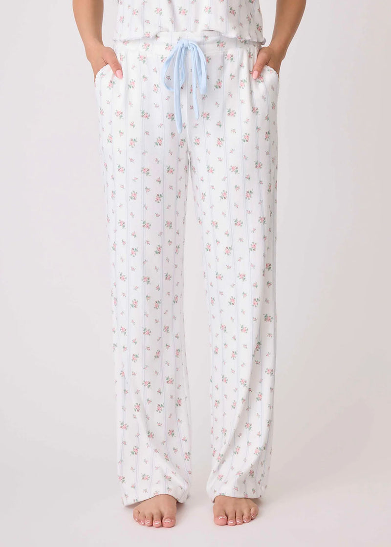 Crazy In Love Pajama Pant - Ivory