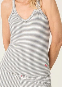 Life Is Sweet Tank - Dark Charcoal