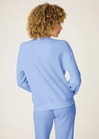 Morning Waffles Long Sleeve Top - Peri