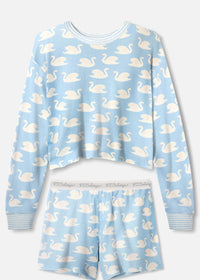 Boyfriend Long Sleeve - Angel Blue