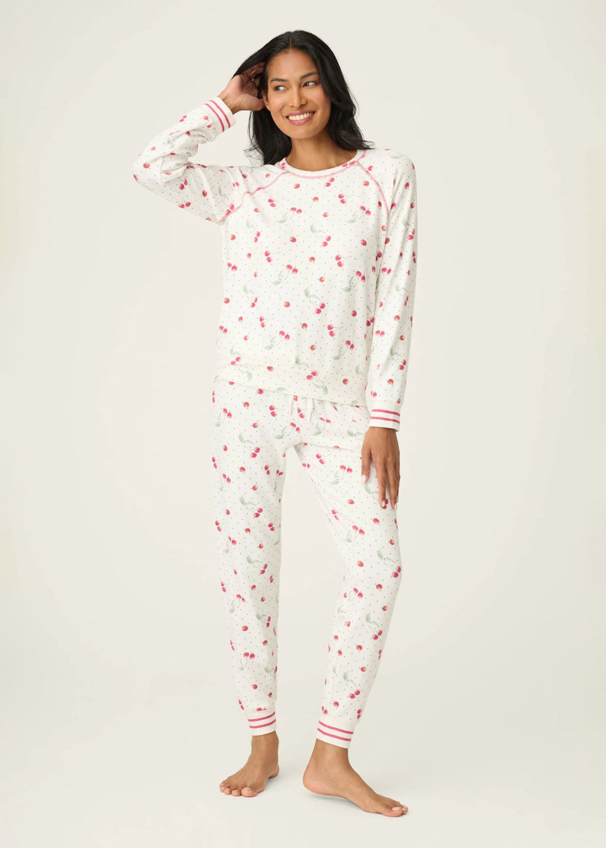 Peachy Long Sleeve Top - Ivory