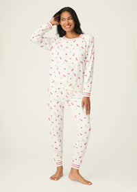 Peachy Long Sleeve Top - Ivory