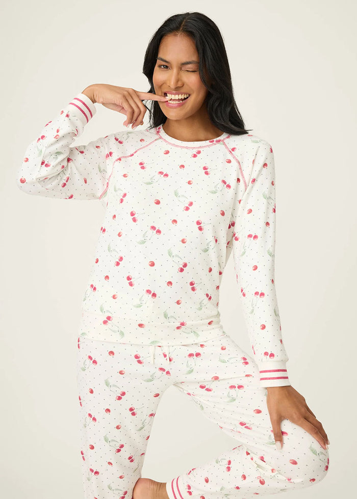 Peachy Long Sleeve Top - Ivory