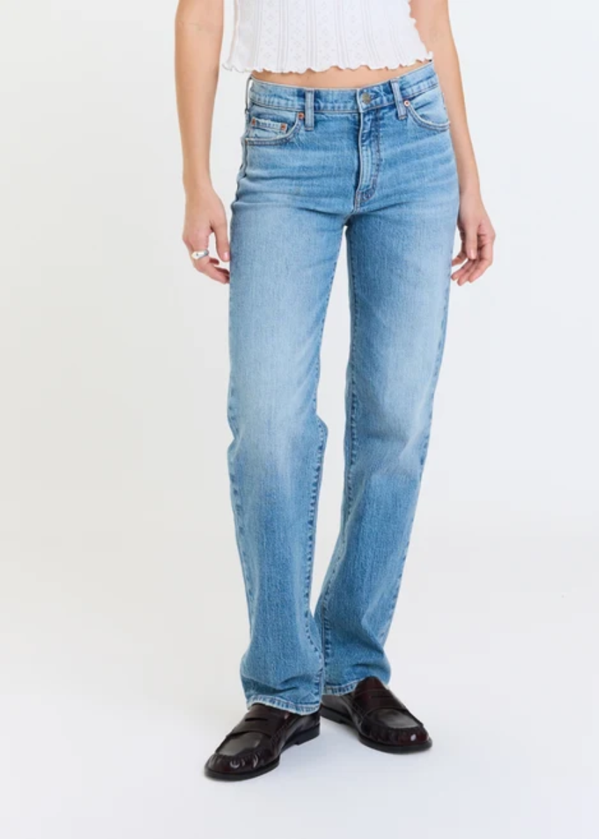 Rebel Mid-Rise Slim Straight - On Repeat