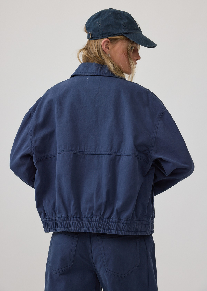 Reid Jacket - Washed Navy