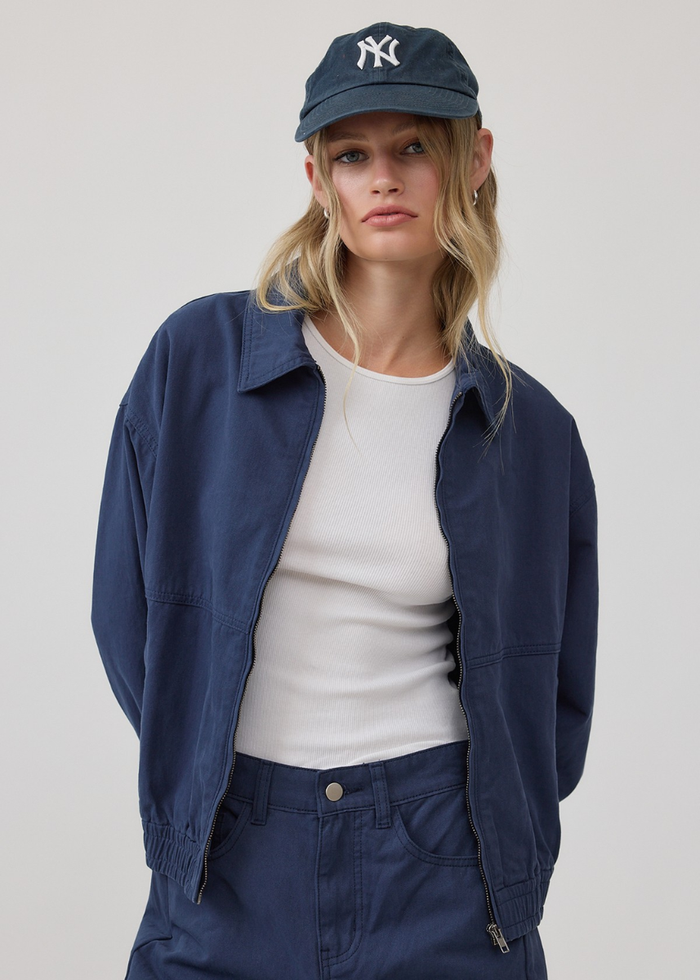 Reid Jacket - Washed Navy
