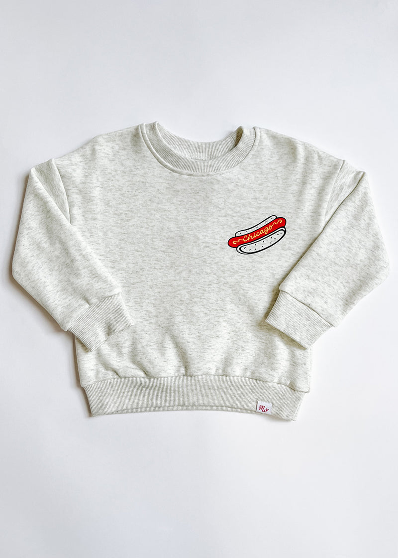 Hot Dog, Deep Dish, Repeat Sweatsuit Set