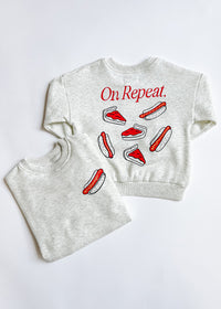 Hot Dog, Deep Dish, Repeat Sweatsuit Set