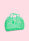 Small Retro Basket - Green