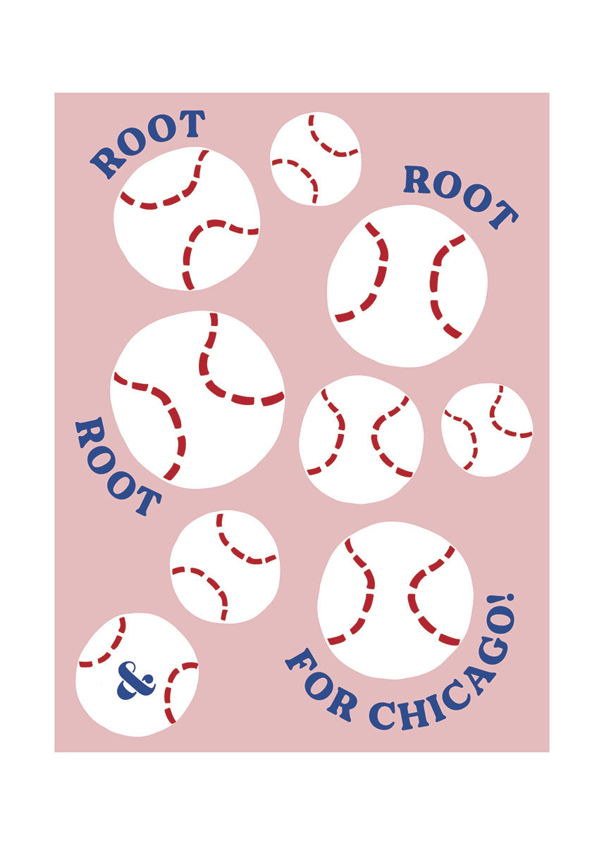 Root Root Root For Chicago Poster