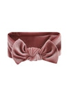 Velvet Knot Headband - Rose