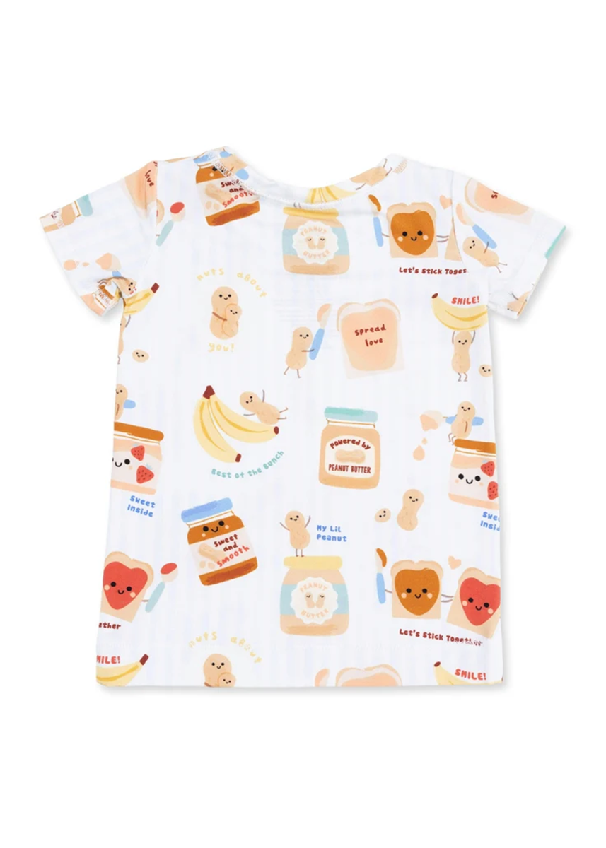2-Piece S/S Pajama Set - Spread The Love