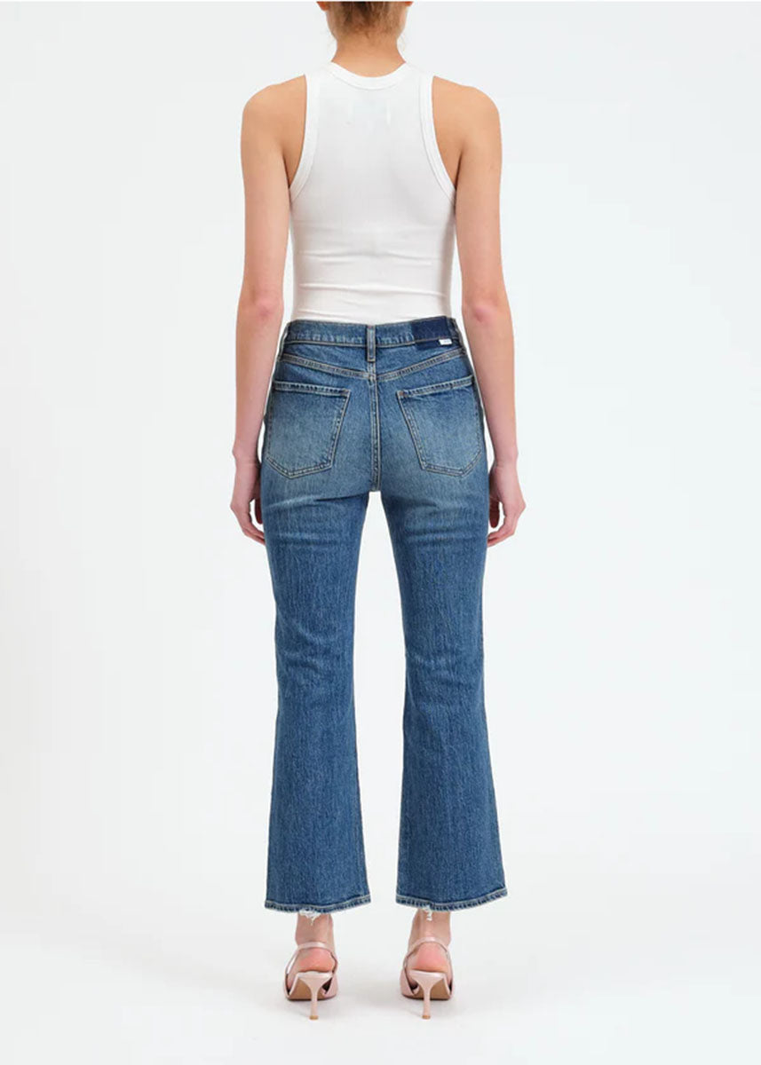 Soho High-Rise Ankle Flare - Crush Hour